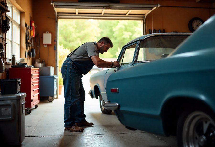 Transform Your Backyard Garage Into a Passionate Restoration Sanctuary